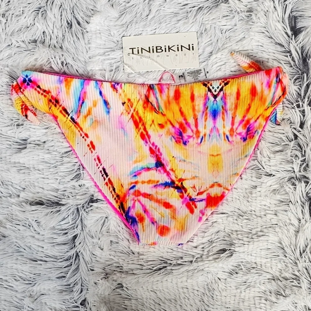 TINIBIKINI | CHEEKY BIKINI BOTTOMS WITH REMOVABLE BOW TIES - NWT!